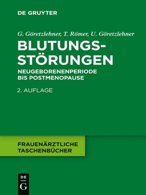 cover image of Blutungsstörungen